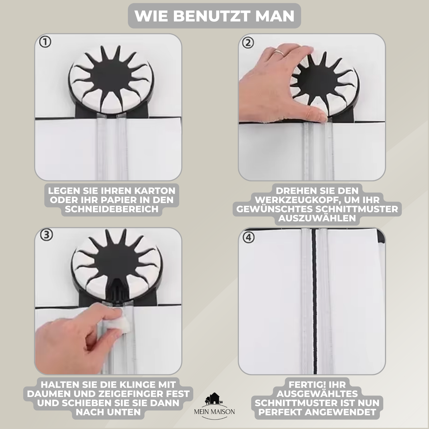 CraftEdge – 12-in-1 Präzisionsschneider!
