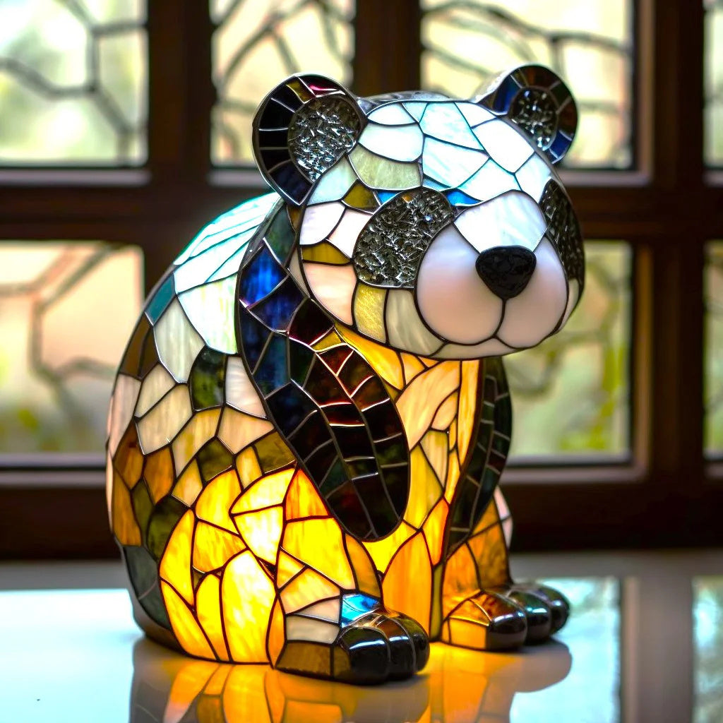 GlassGlow Dimmbare LED-Designlampe mit Künstlerischer Verarbeitung