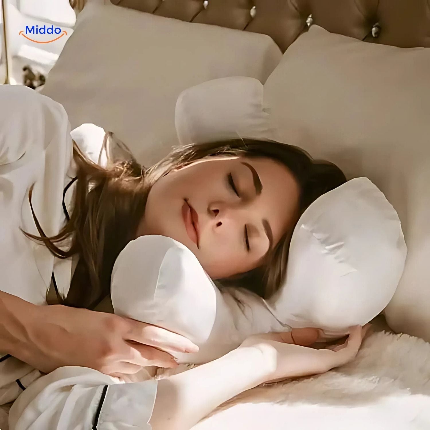 GlowNest Kissen | Anti-Falten Kissen für strahlende Haut!