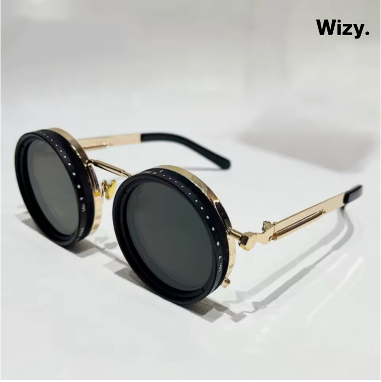 ShadowSunglasses | Sonnenbrillen mit Schwarzen Gläsern Stilvoller UV-Schutz Mode