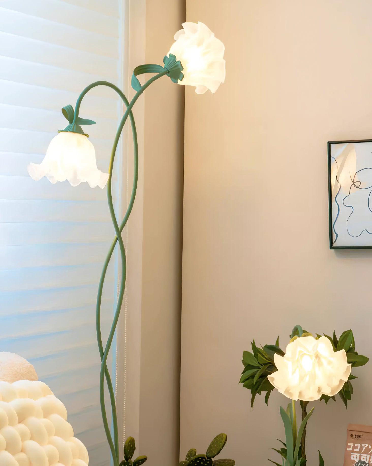 Calla Blumen Stehlampe