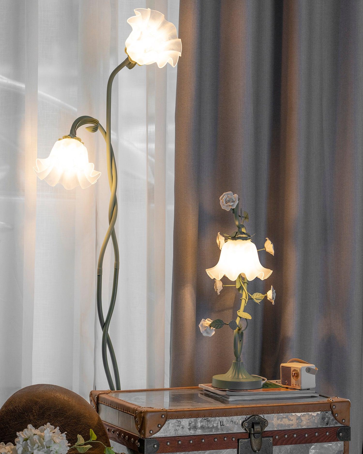 Calla Blumen Stehlampe