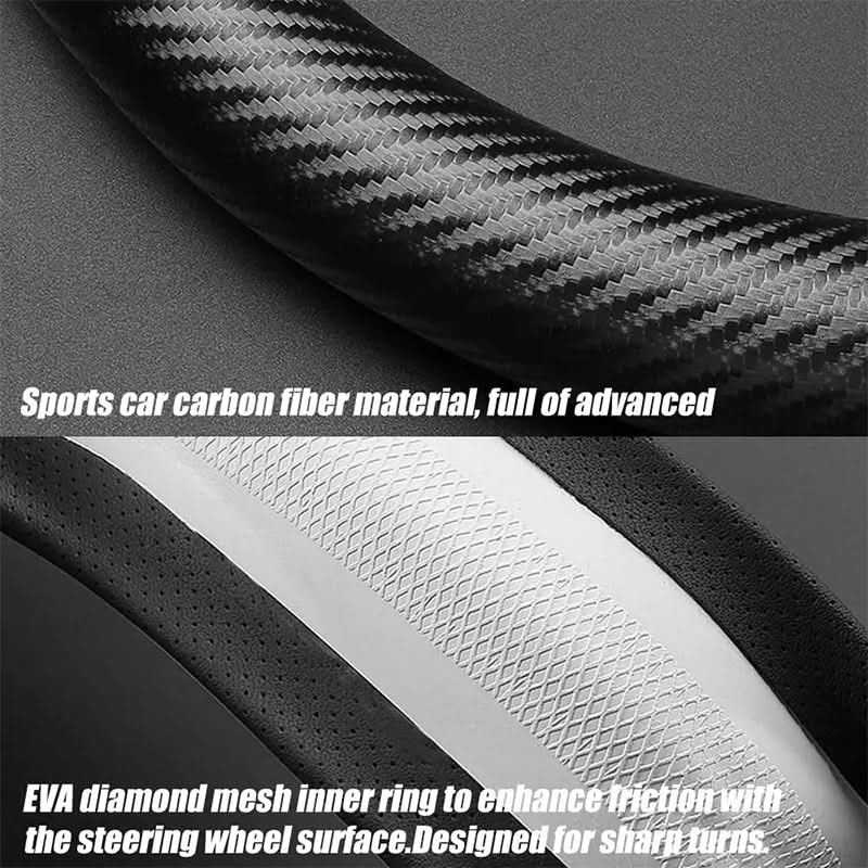 GripGuard | Elegante, atmungsaktive und rutschfeste Lenkradhülle