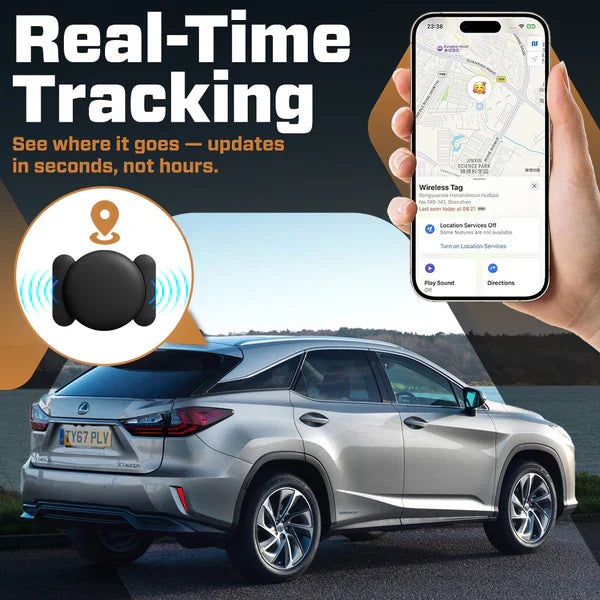 Magnetix | Mini Tracker Starker Magnet Tragbarer GPS Locator