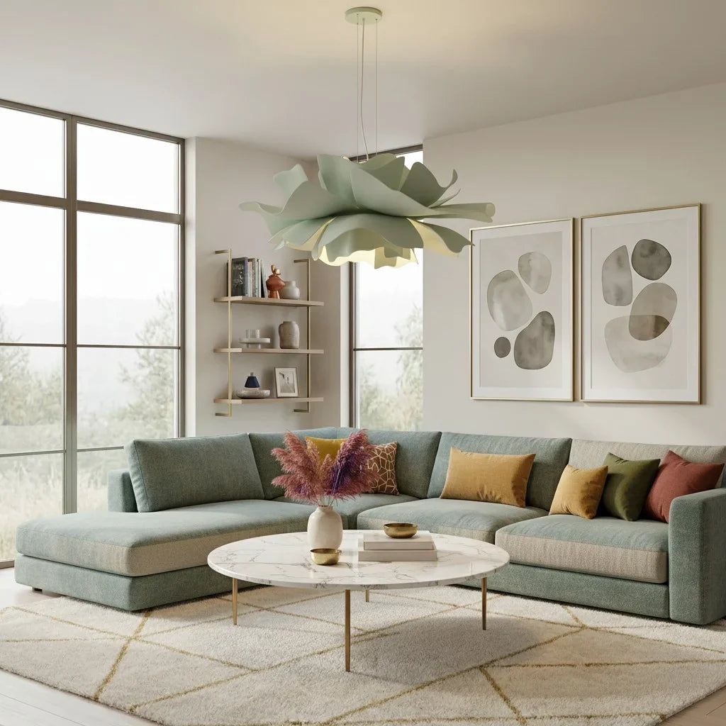 Gupton Nordic Lotusblumen Pendelleuchte
