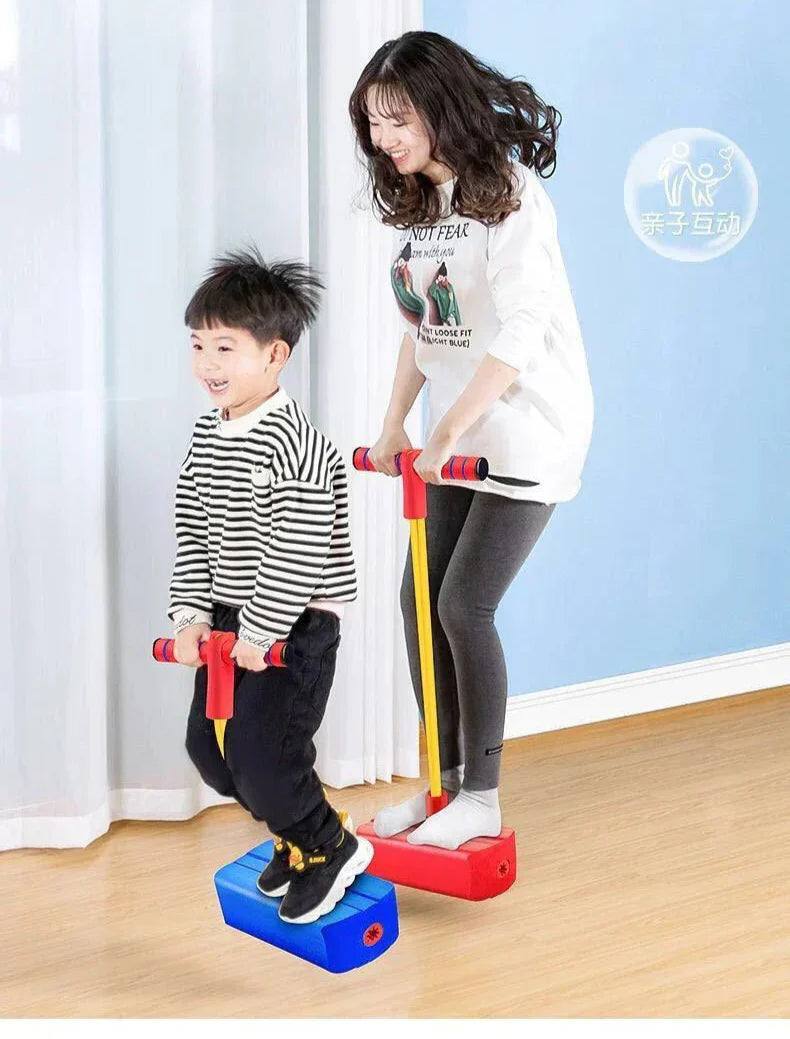 JumpElite Luxe Pogo Stick | Hochwertiges Springspielzeug, das endlosen Spaß und verbesserte Gleichgewichtsfähigkeiten für Kinder bietet