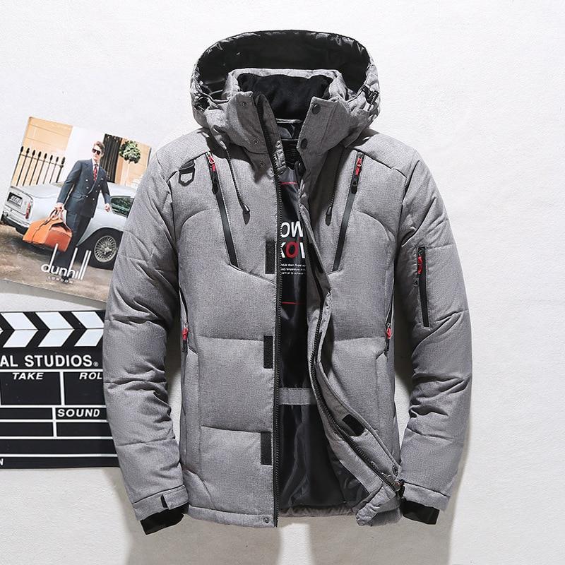 Warme dicke Pufferjacke