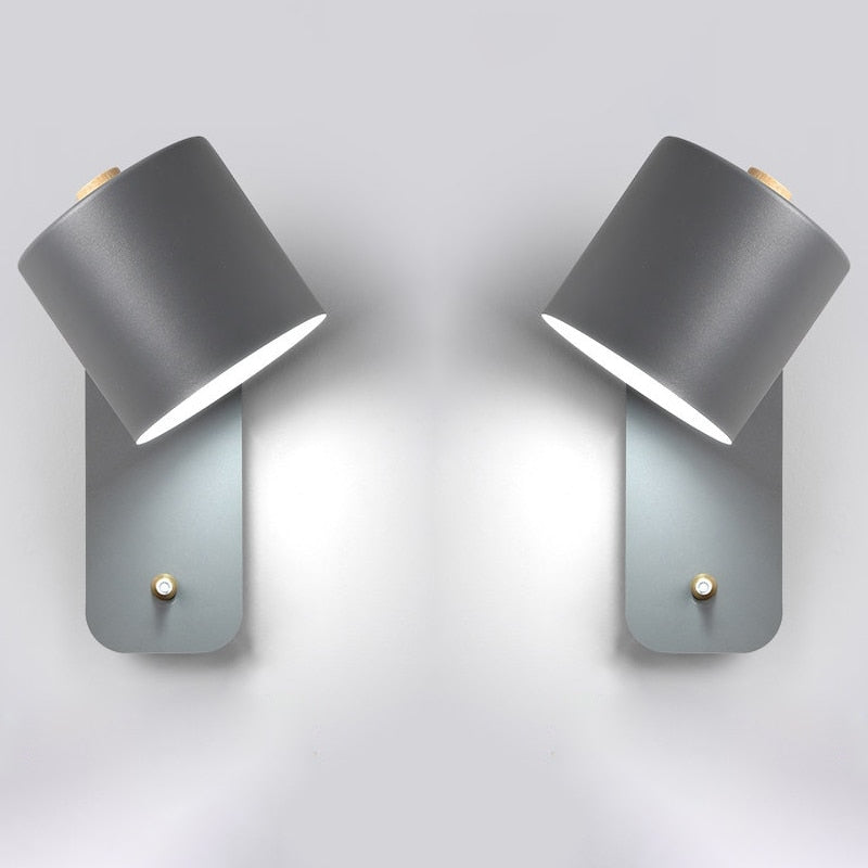 Moderne LED-Wandlampen mit Schalter für die Innenraumdekoration