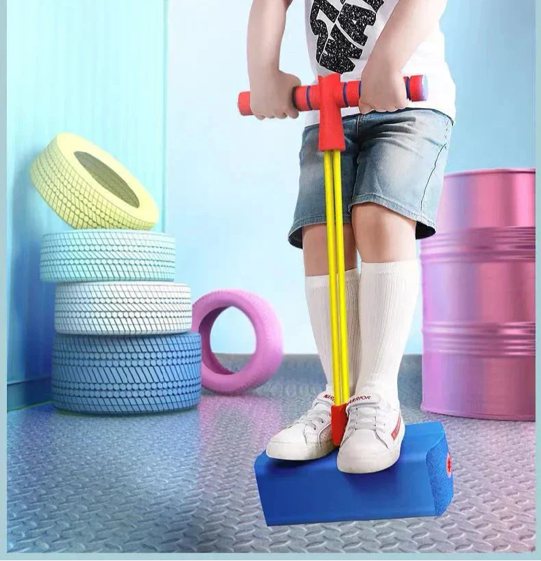 JumpElite Luxe Pogo Stick | Hochwertiges Springspielzeug, das endlosen Spaß und verbesserte Gleichgewichtsfähigkeiten für Kinder bietet