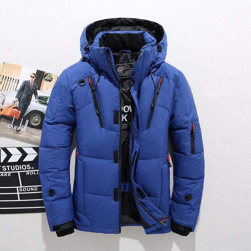 Warme dicke Pufferjacke
