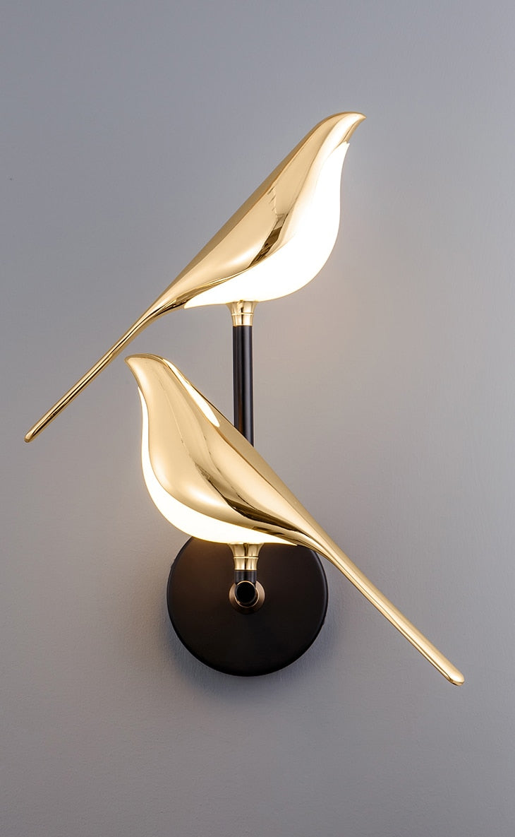 MrBird™ | Moderne Wandlampe in Form von Vögeln