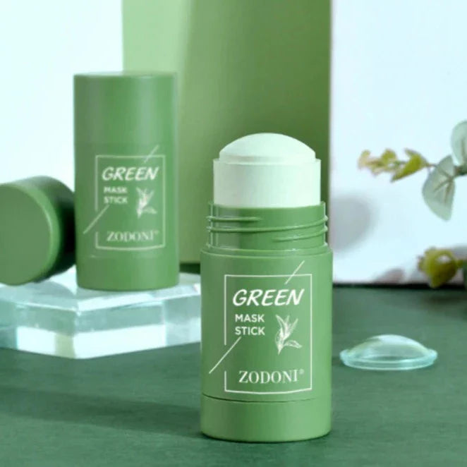Grüner Tee Maskenstick