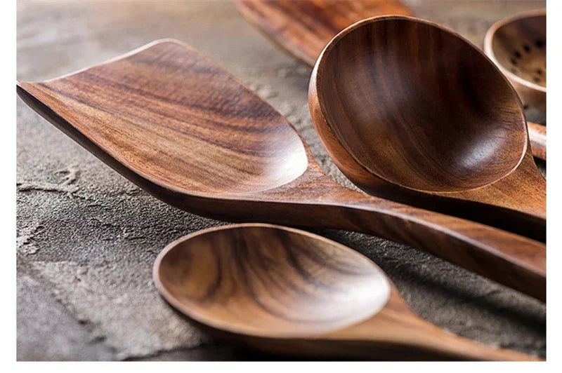 CulinaryTeak | Elegantes 7-teiliges Küchenset