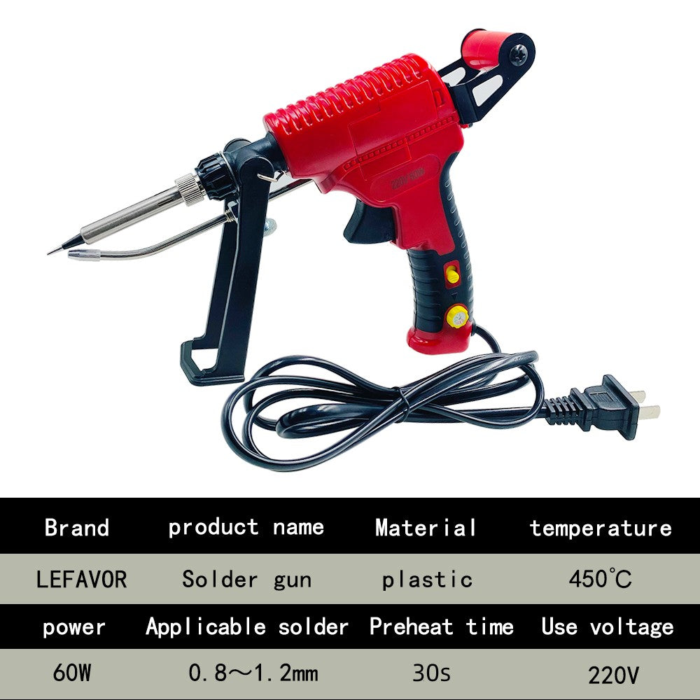 Elegant | Elektrische Lötkolben – konstante Temperatur – automatisches Zinn – ideal für zu Hause