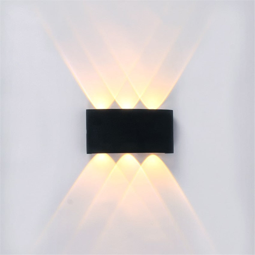 Moderne LED-Wandlampe Wasserdicht Für Innen und Außen