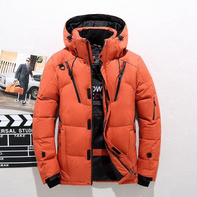 Warme dicke Pufferjacke