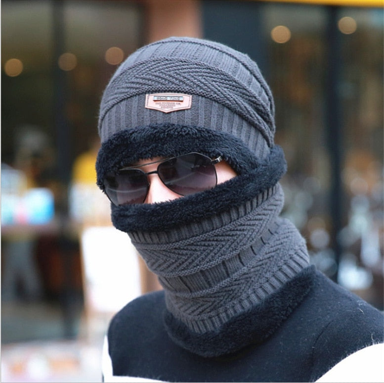 ThermoBalaclava ArcticShield – Warme Strick-Unisexmütze mit Volle Schutz