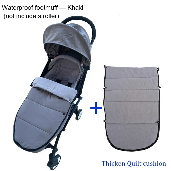 SnuggleRide - Warme Fußsack für den Kinderwagen