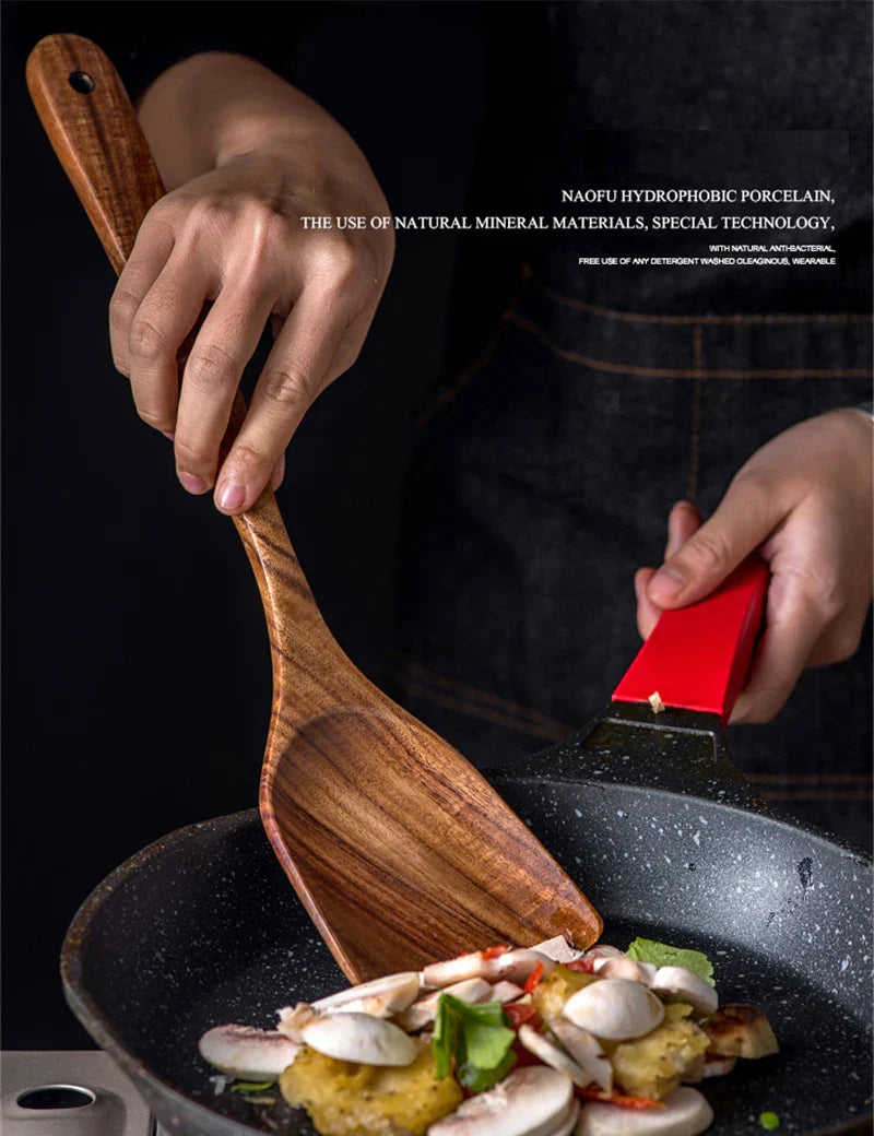 CulinaryTeak | Elegantes 7-teiliges Küchenset
