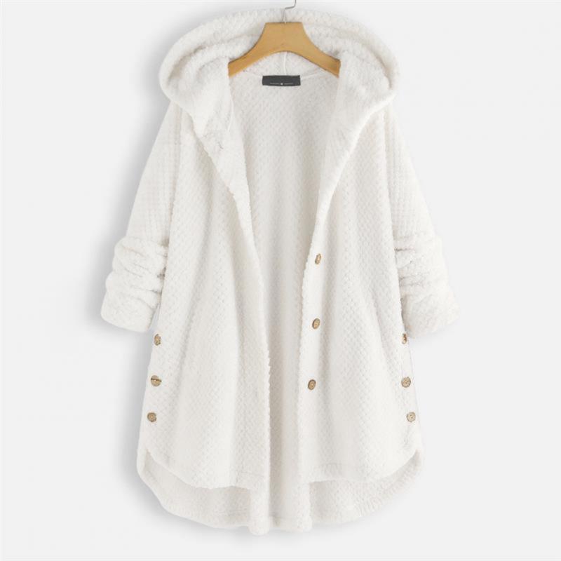 Fleecejacke mit Kapuze im Trend für den Winter 2026 - WinterFleeceLux