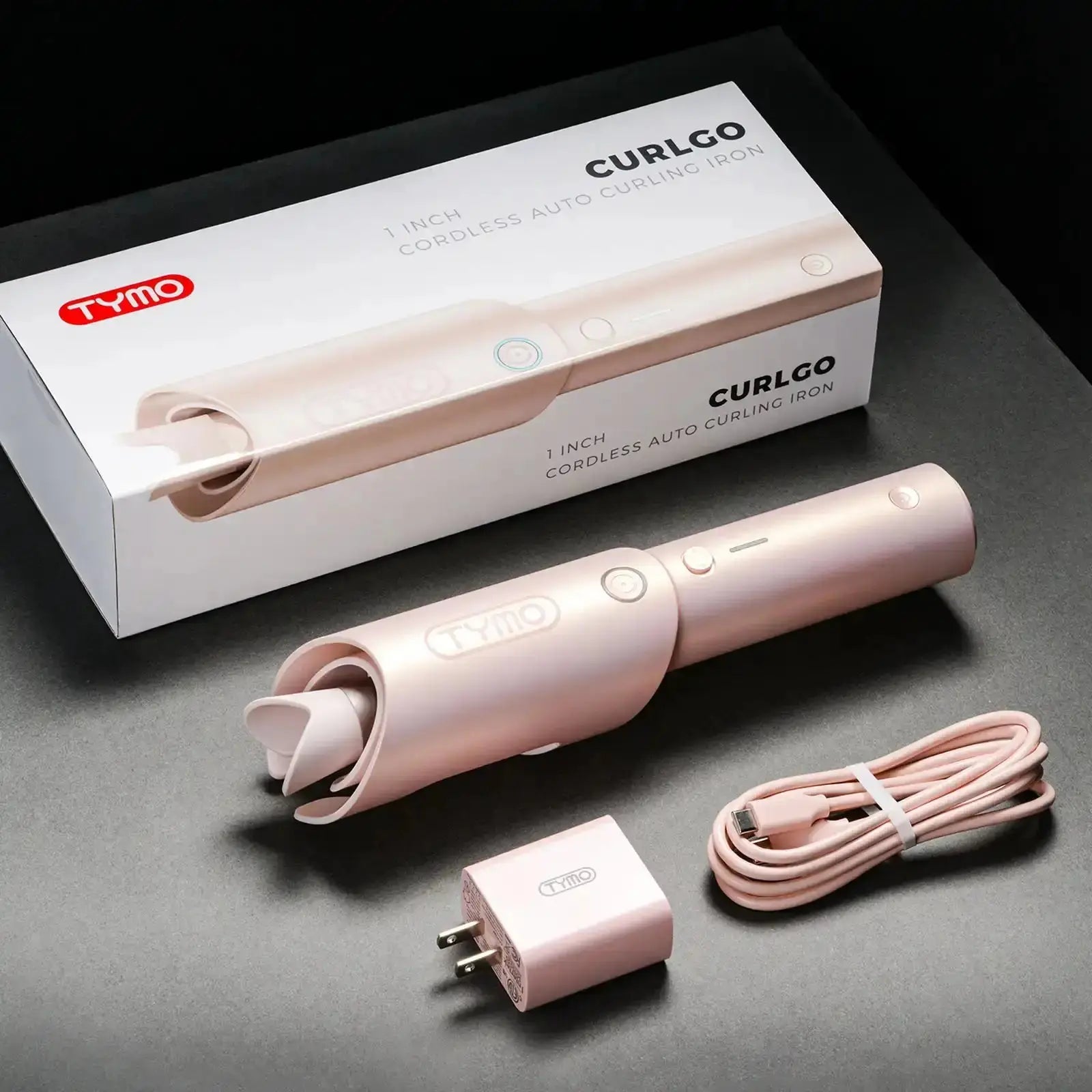 Céleste | Lockenstab – kabellos – einstellbare Temperatur – elegantes Design