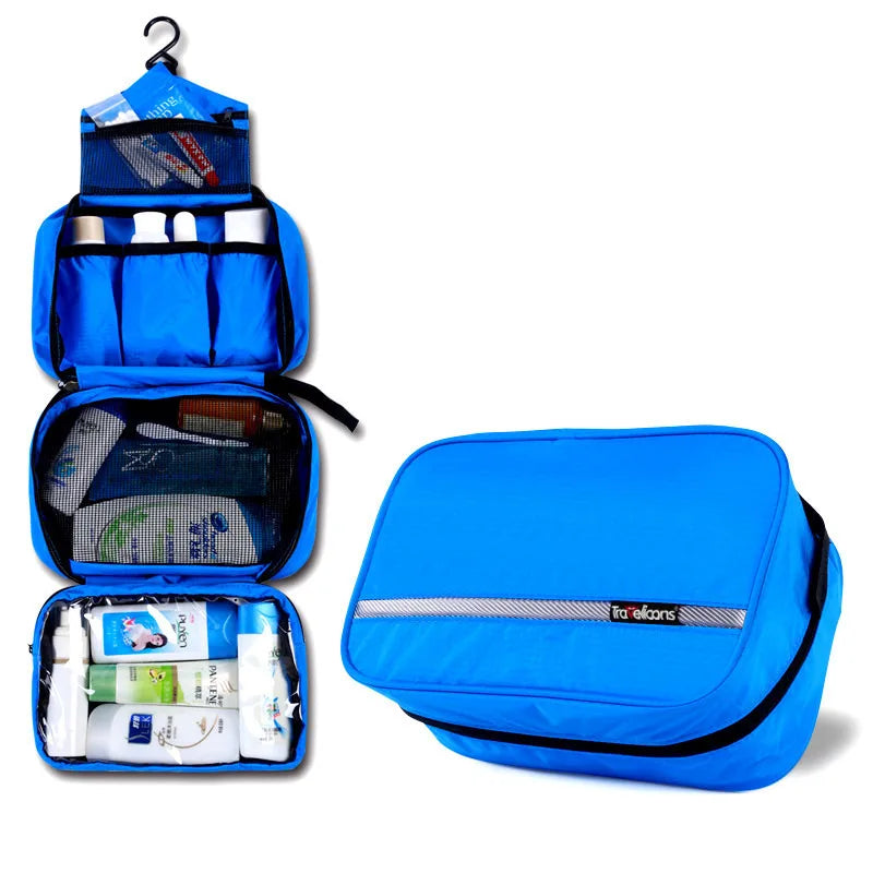 Travelior MaxPack Große Wasserdichte Kulturtasche für Männer und Frauen mit Großer Aufbewahrungskapazität