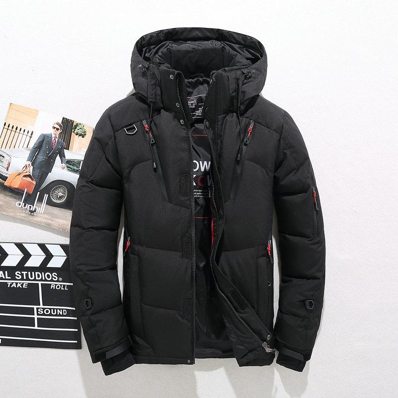 Warme dicke Pufferjacke