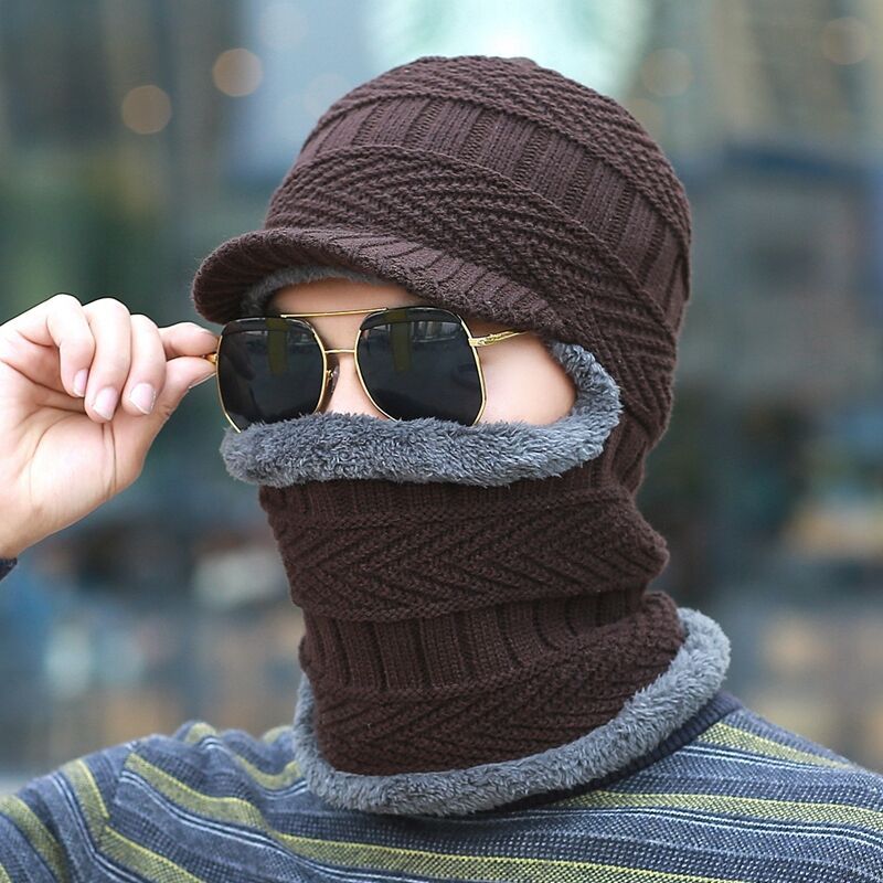 ThermoBalaclava ArcticShield – Warme Strick-Unisexmütze mit Volle Schutz