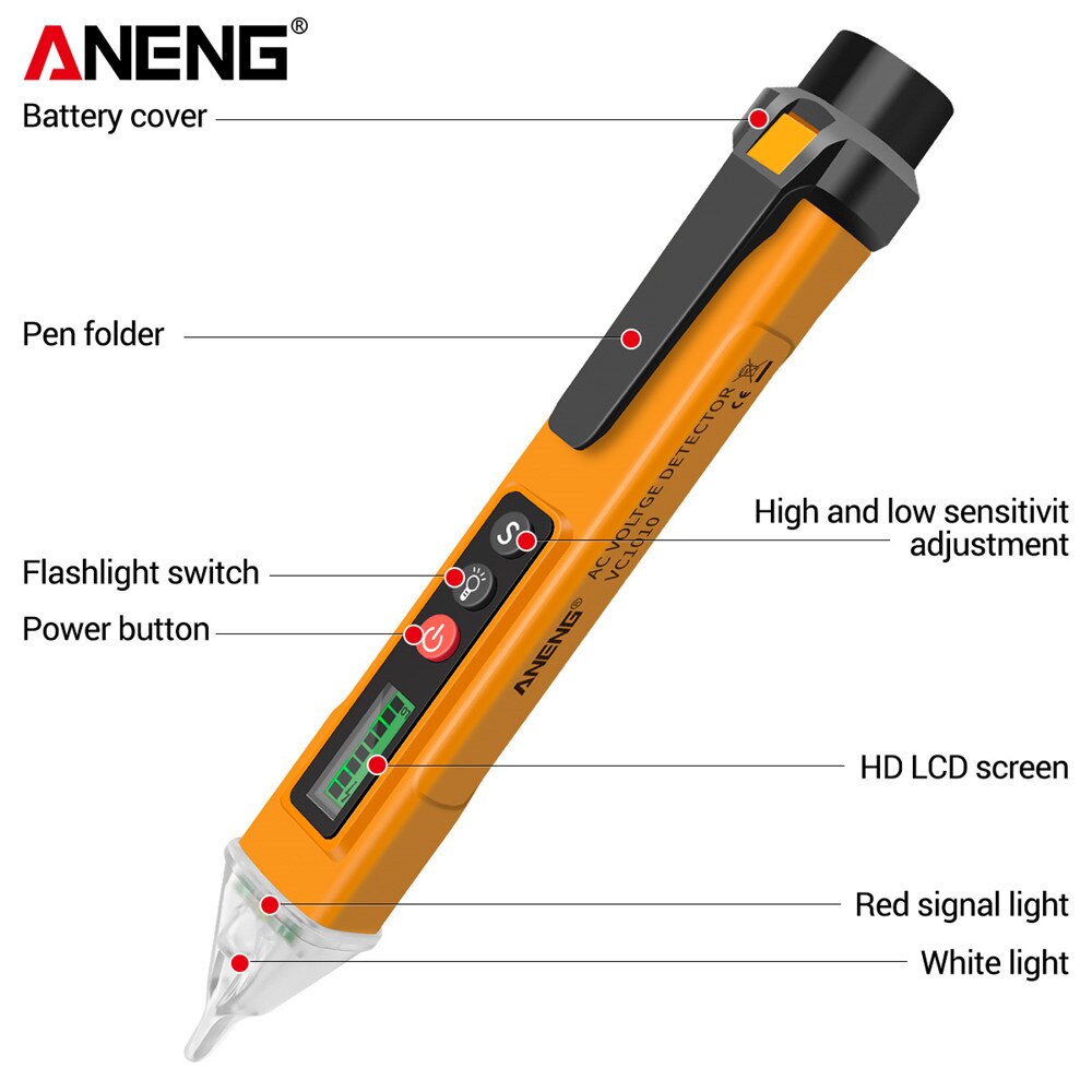 Digital AC DC Spannungsdetektoren Tester Stift