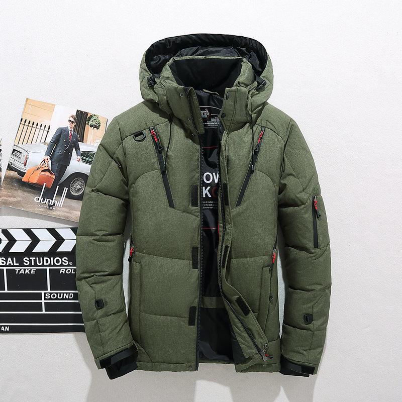 Warme dicke Pufferjacke