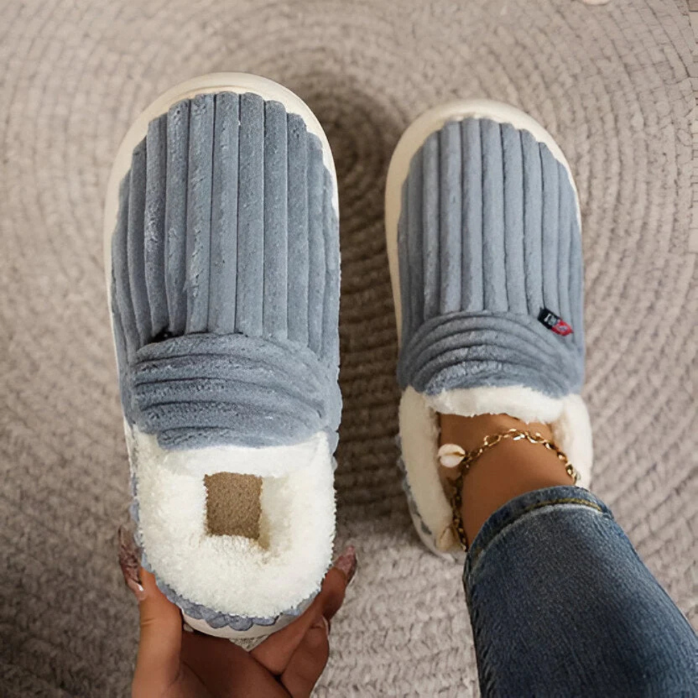 Unisex Hausschuhe Weicher Plüsch Rutschfest Ergonomisches Design