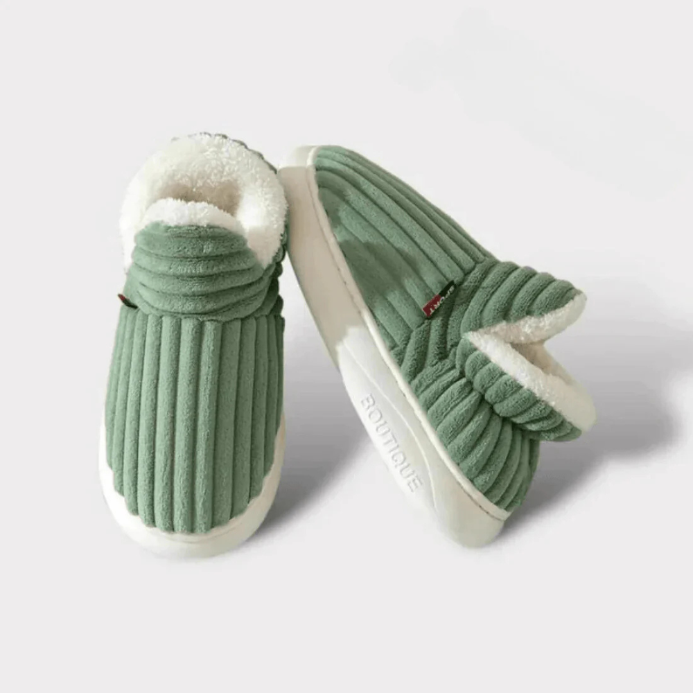 Unisex Hausschuhe Weicher Plüsch Rutschfest Ergonomisches Design