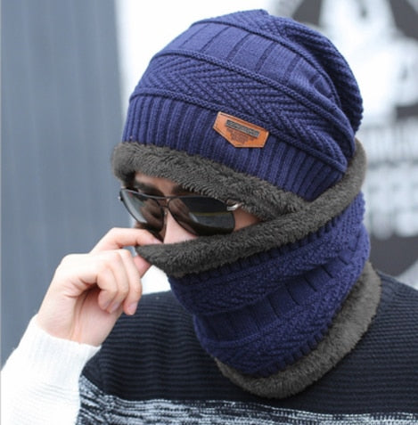 ThermoBalaclava ArcticShield – Warme Strick-Unisexmütze mit Volle Schutz