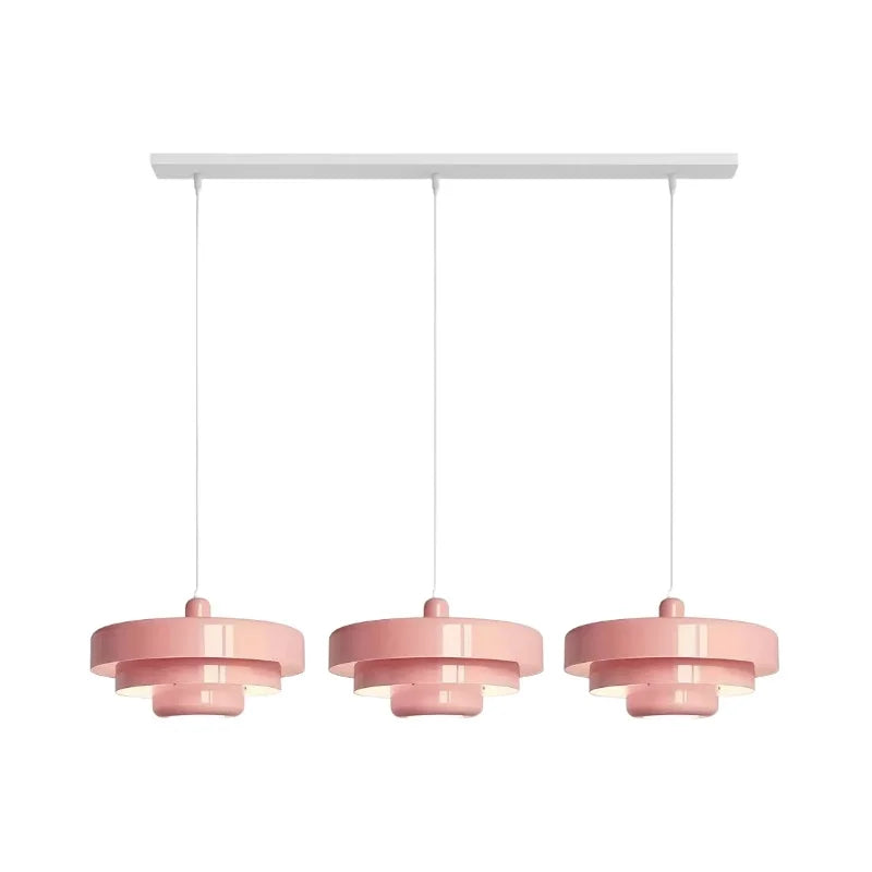 Hind Triple Layer Disc Macaron Pendelleuchte