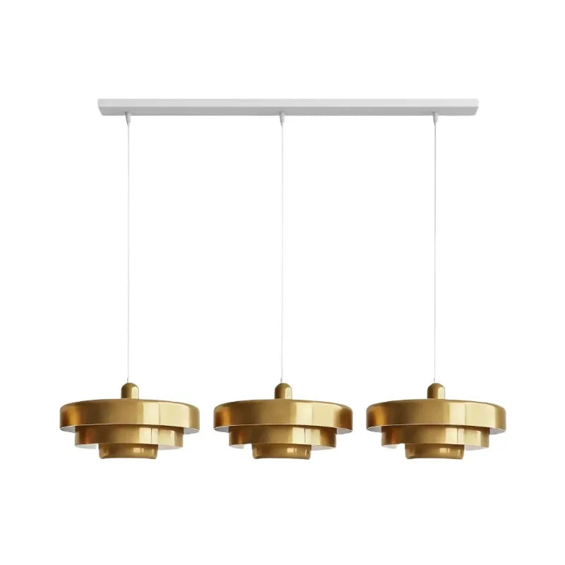 Hind Triple Layer Disc Macaron Pendelleuchte