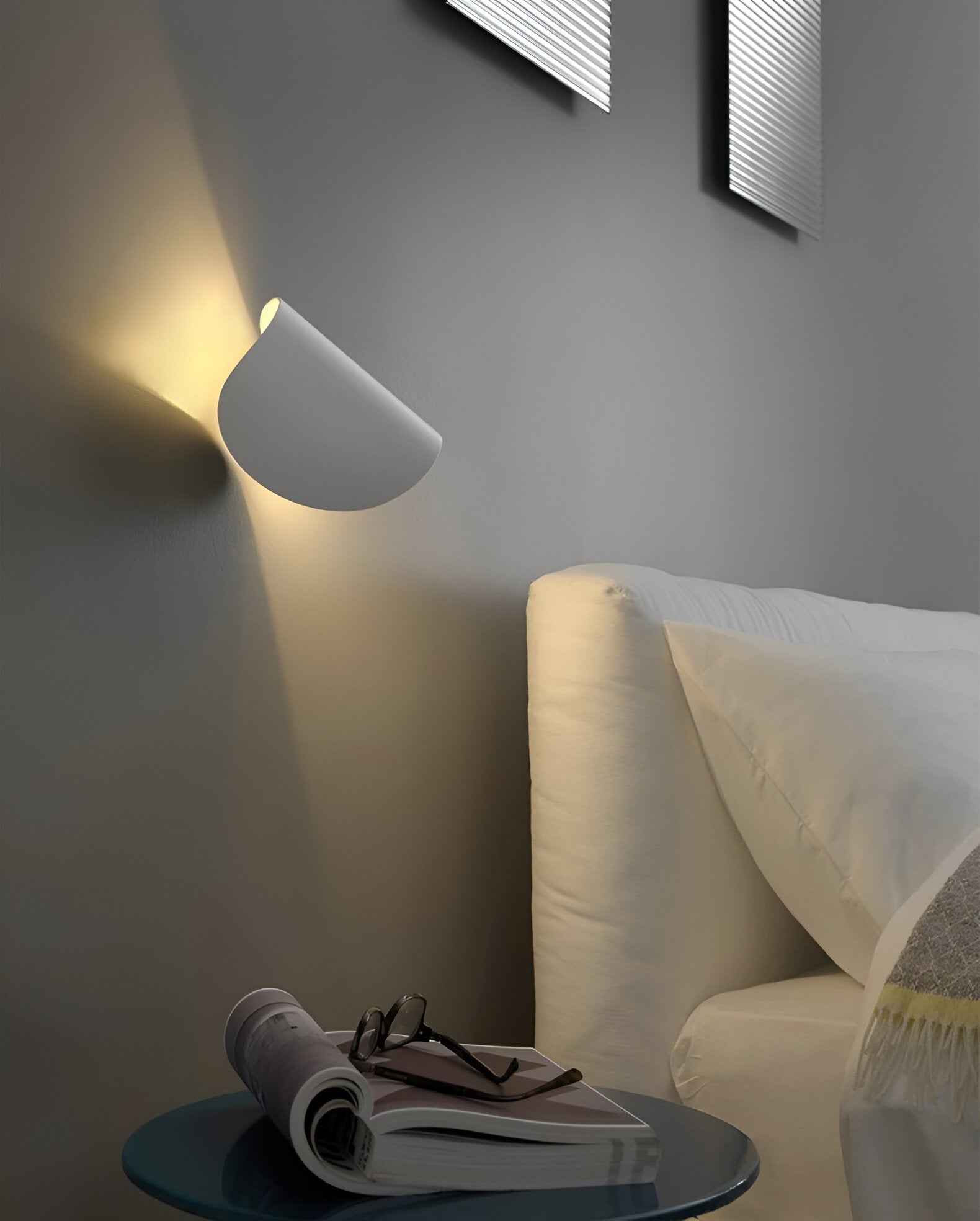 Wandleuchte Drehbar - Metall - Curve Design - Perfekt für jedes Zimmer