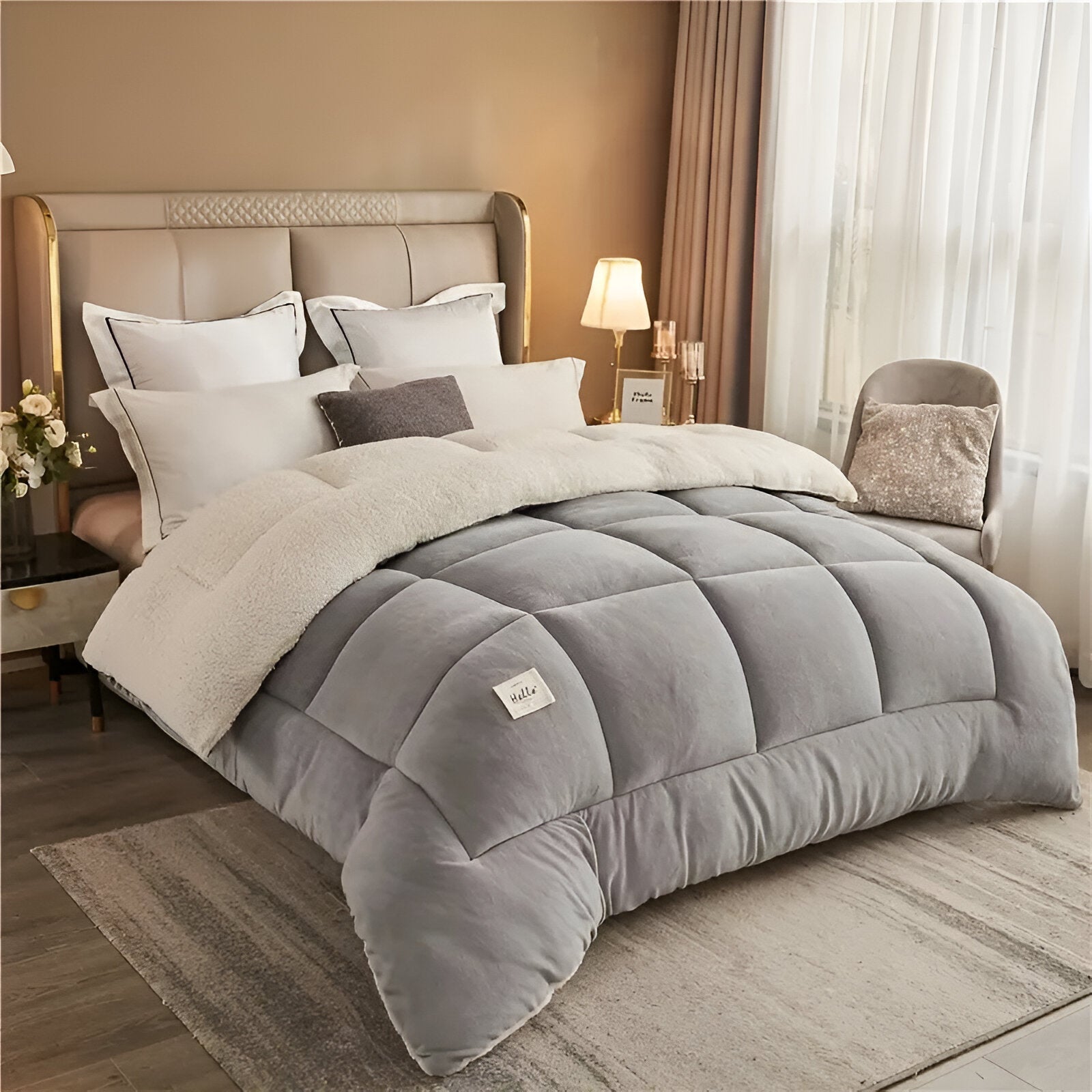 Fleecomforter - Flauschige, verwendbare Bettwäsche für ultimativen Luxus und Gemütlichkeit im Bett