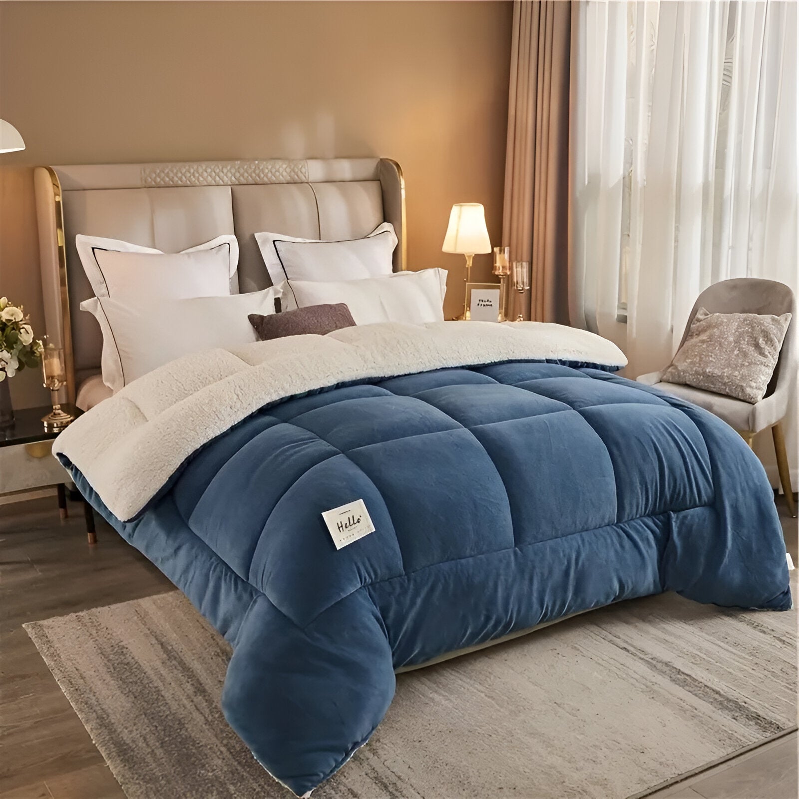 Fleecomforter - Flauschige, verwendbare Bettwäsche für ultimativen Luxus und Gemütlichkeit im Bett