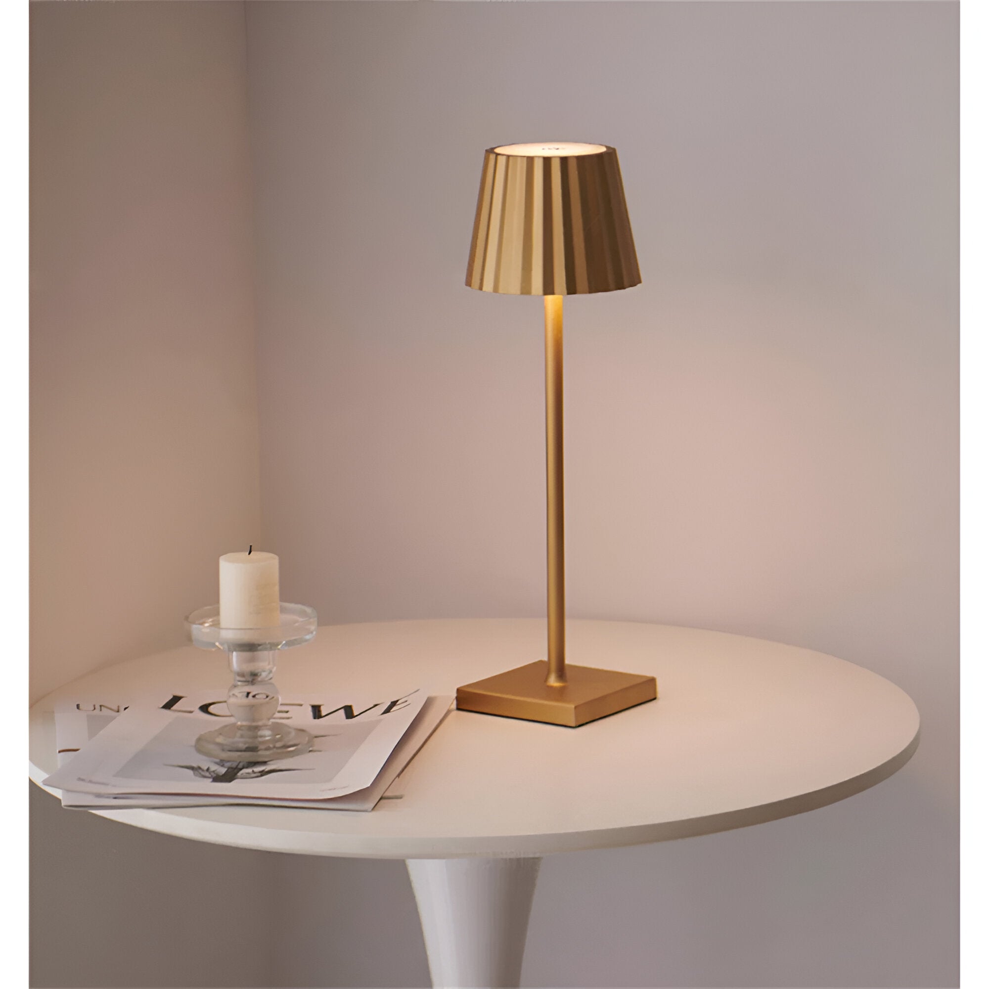 LED Tischlampe Dimmbar Wasserdicht Kabellos