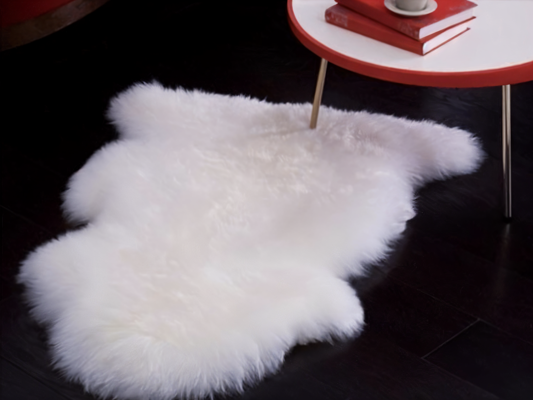 ShearLuxe Kunstfell Teppich – Weiches Imitat Schafsfell für Wohnkultur