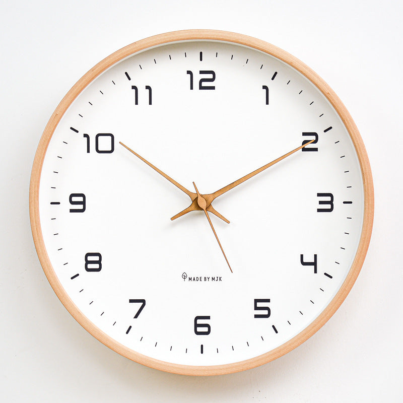 Minimalistische Analoge Wanduhr für Moderne Innenräume