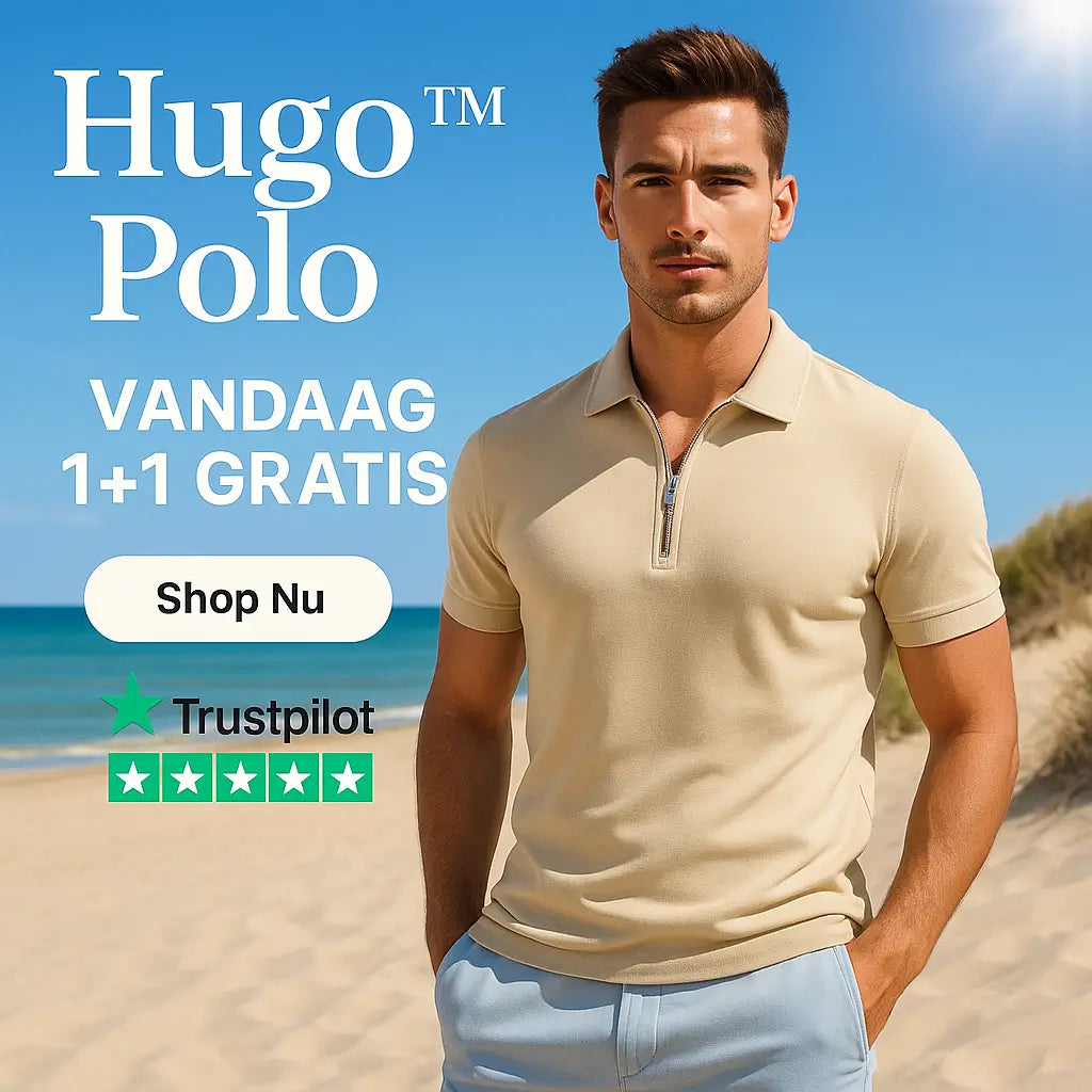 HugoStyle Herrenpolo mit Reißverschluss | Elegantes Design für einen modernen Look