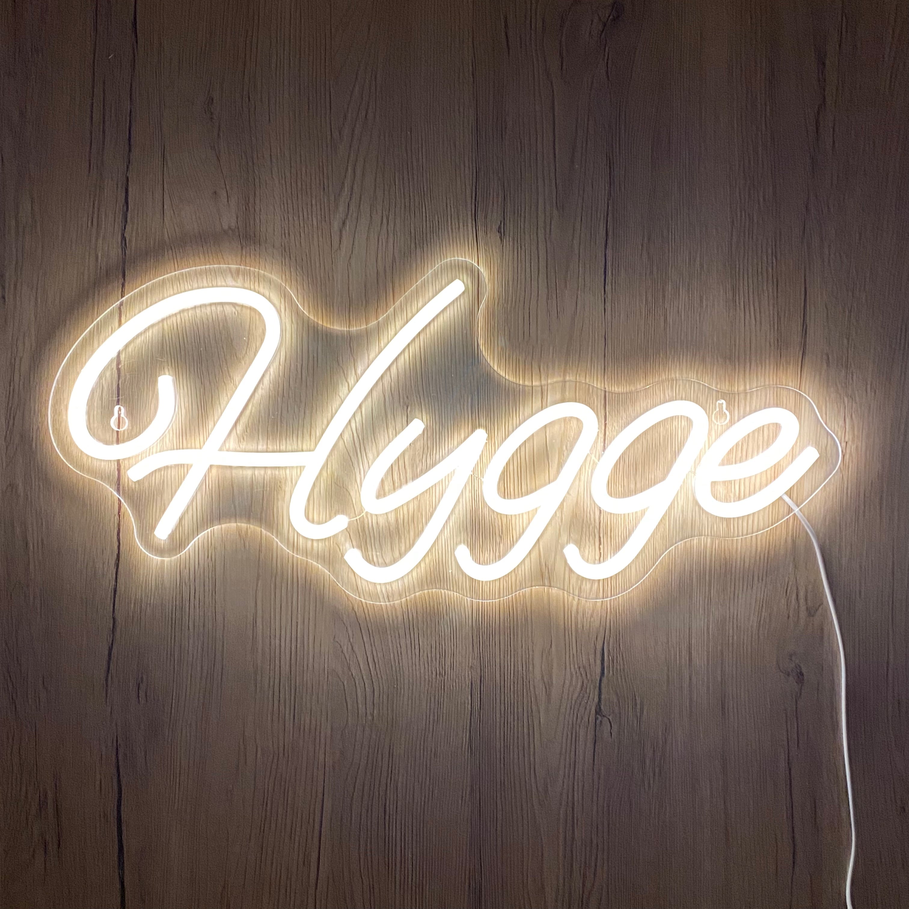 Hygge Neon Wandleuchte