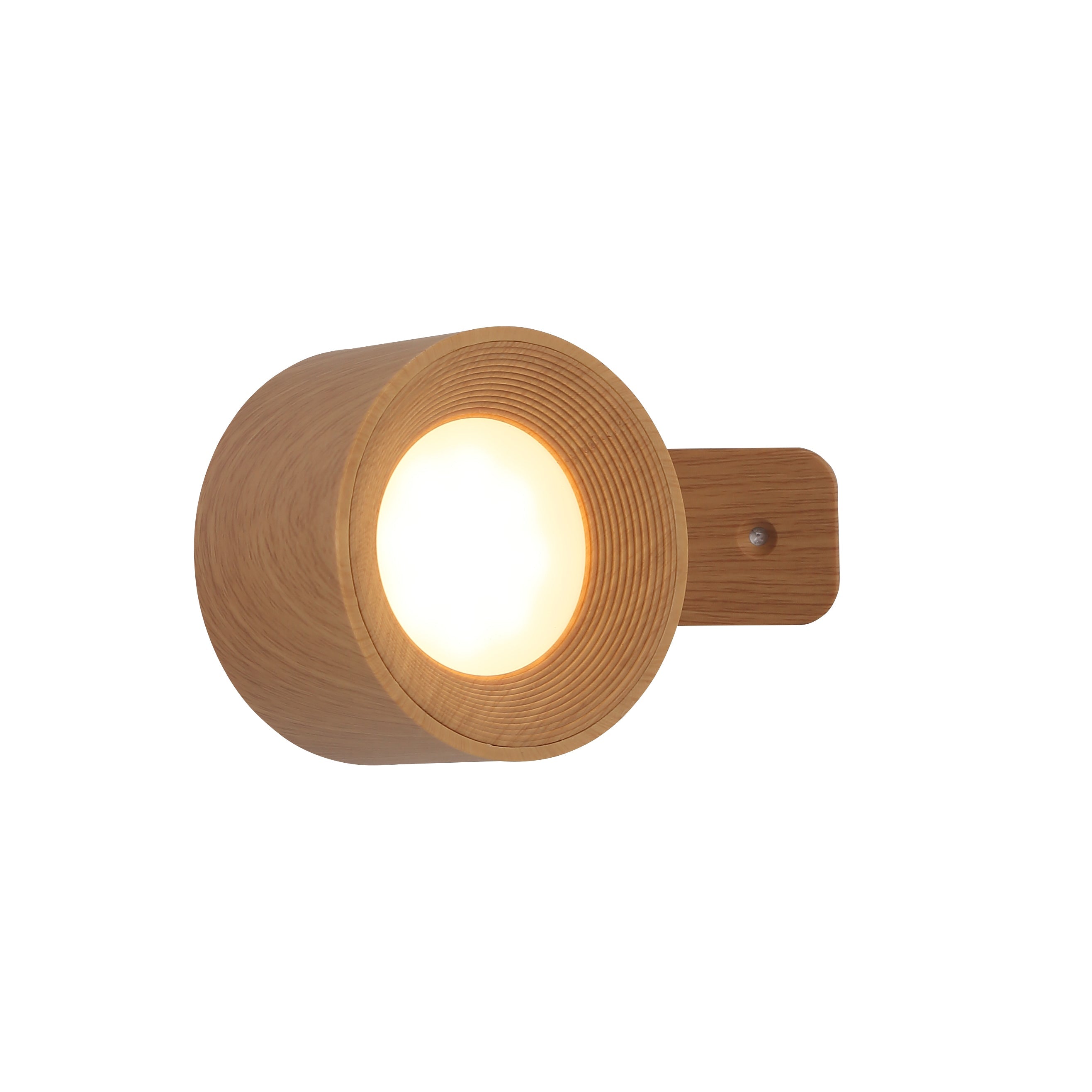 Ticky Magnetische Wandleuchte Holzlook