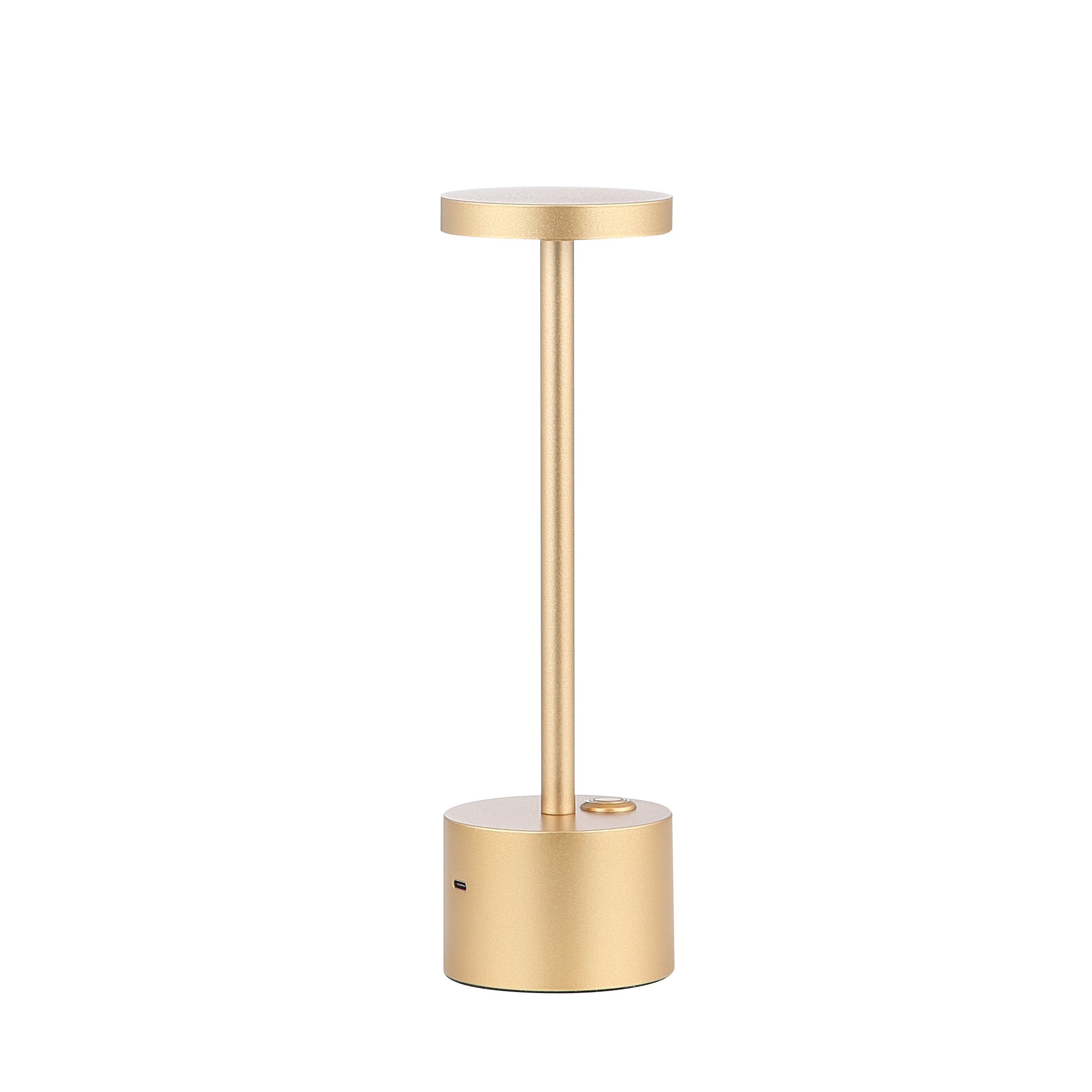 Bologna Mini LED Drahtlose Tischlampe Messing