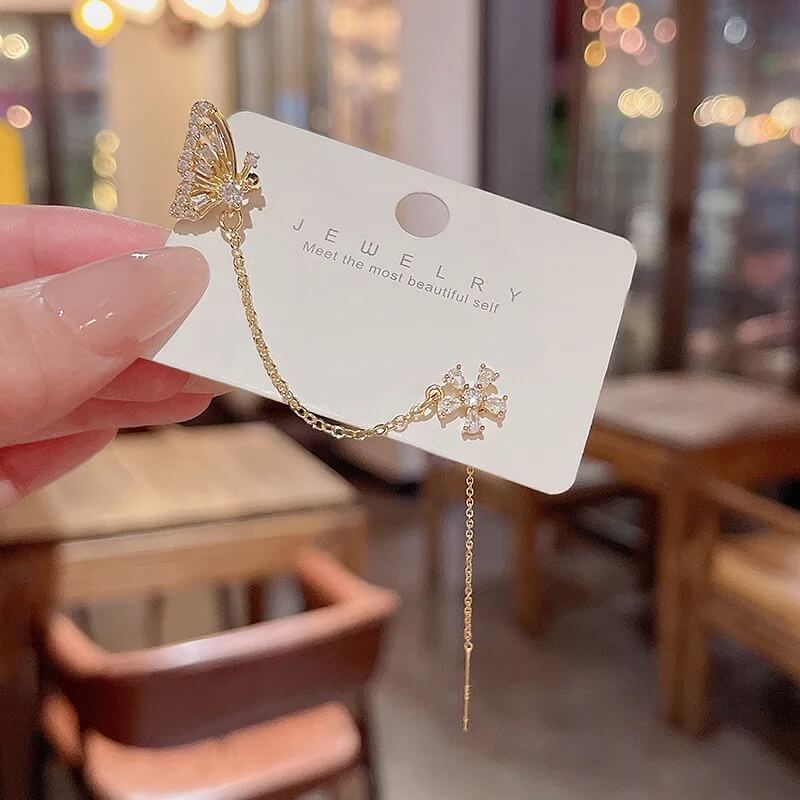 Schmetterling Ohrringe | Geduld, Vertrauen und das Bewusstsein, dass alles blüht