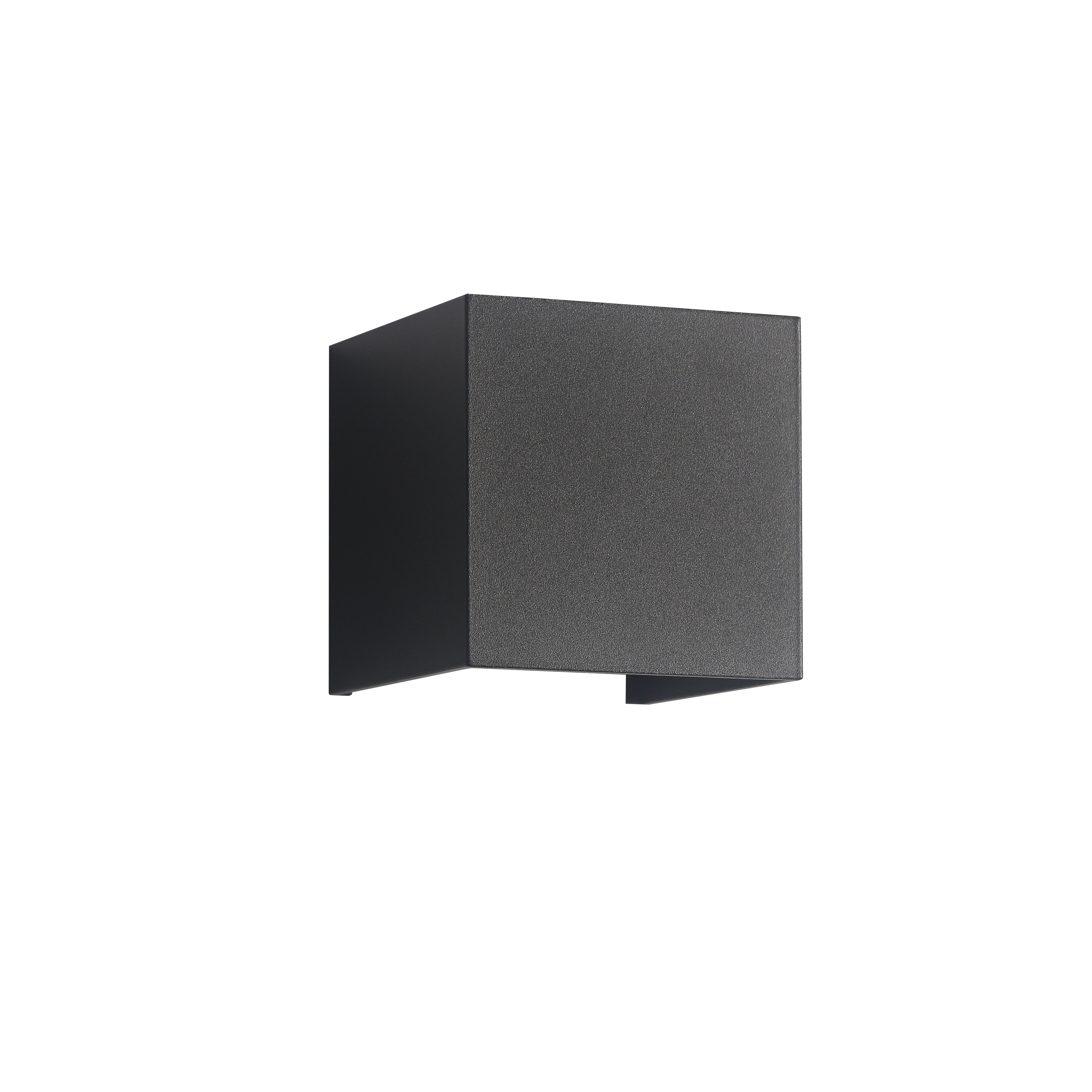 LED Wandleuchte 6W Außen Schwarz