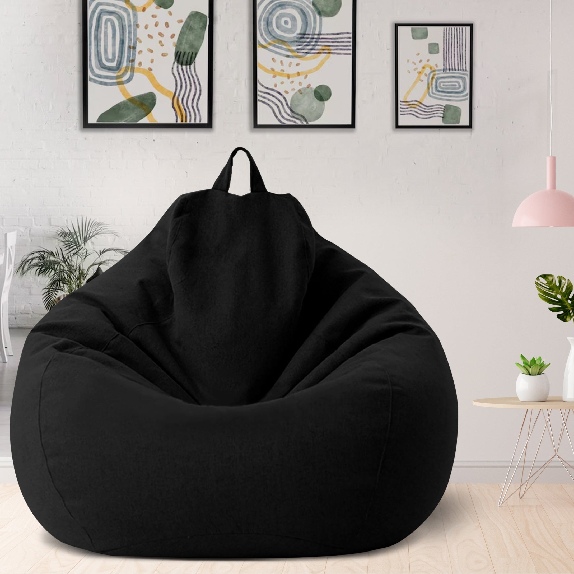 Norvo | Luxuriöser Lin Bean Bag – Ergonomischer & Stilvoller Komfort Sitzmöbel