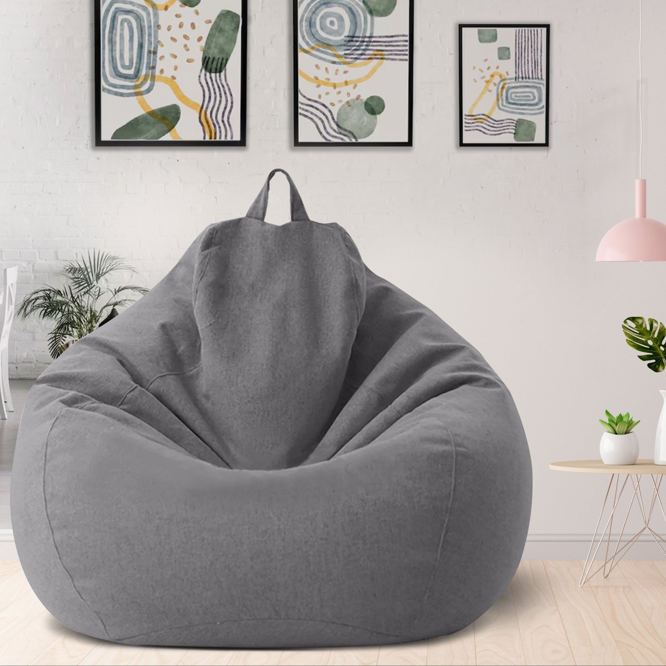Norvo | Luxuriöser Lin Bean Bag – Ergonomischer & Stilvoller Komfort Sitzmöbel