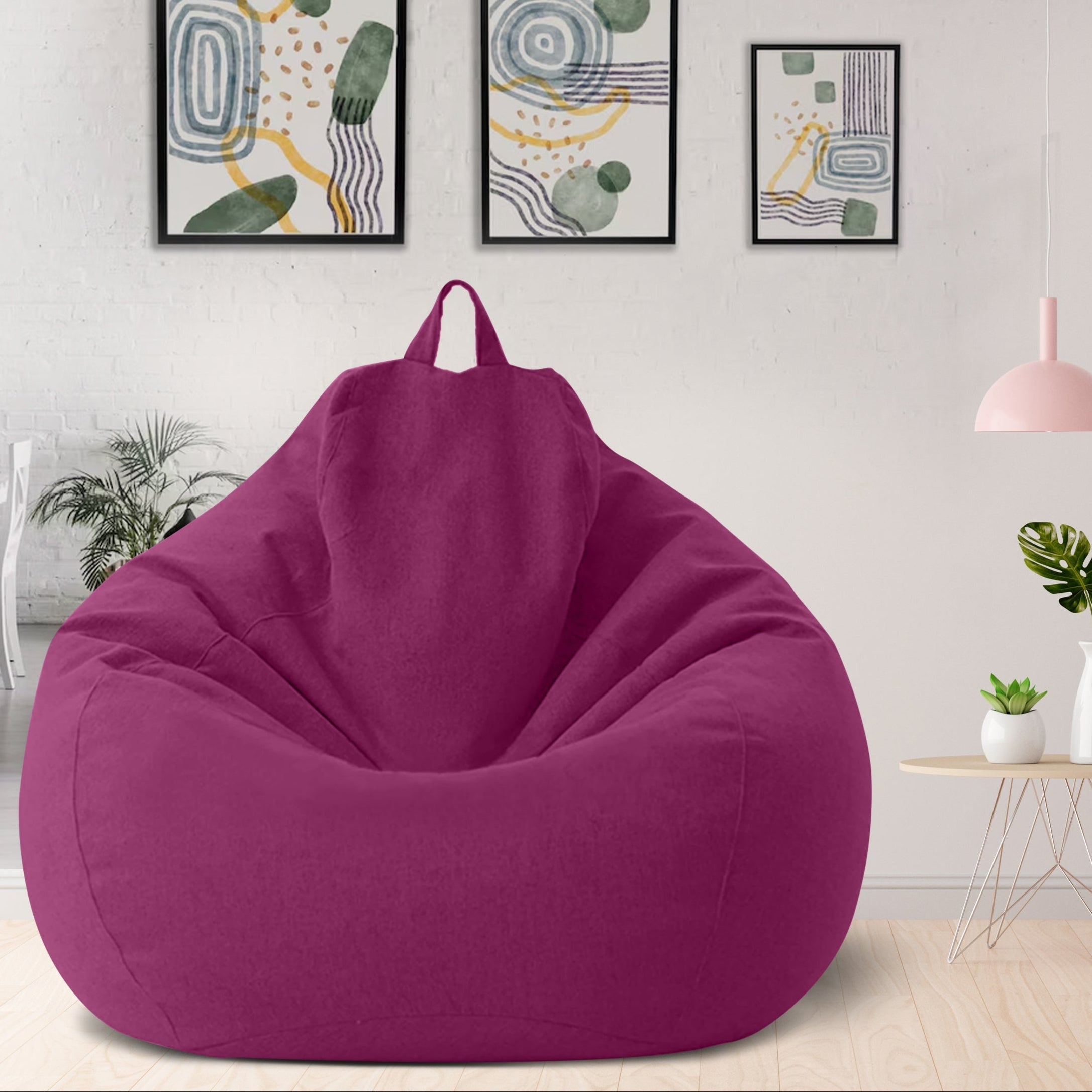 Norvo | Luxuriöser Lin Bean Bag – Ergonomischer & Stilvoller Komfort Sitzmöbel